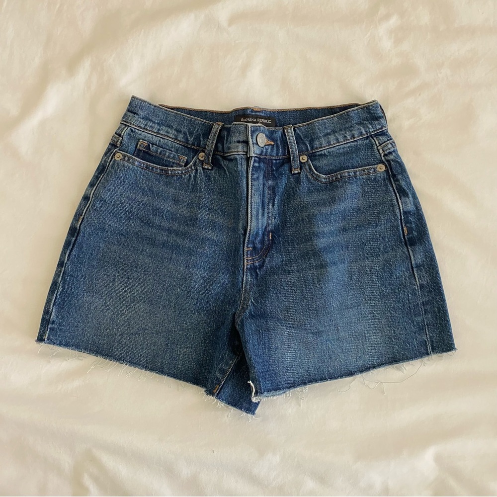 Women's Banana Republic Petite Jean Shorts